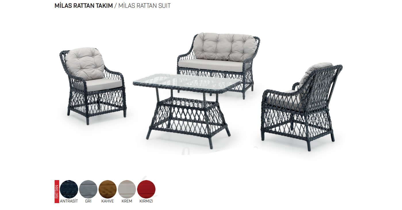 Milas Rattan Takım