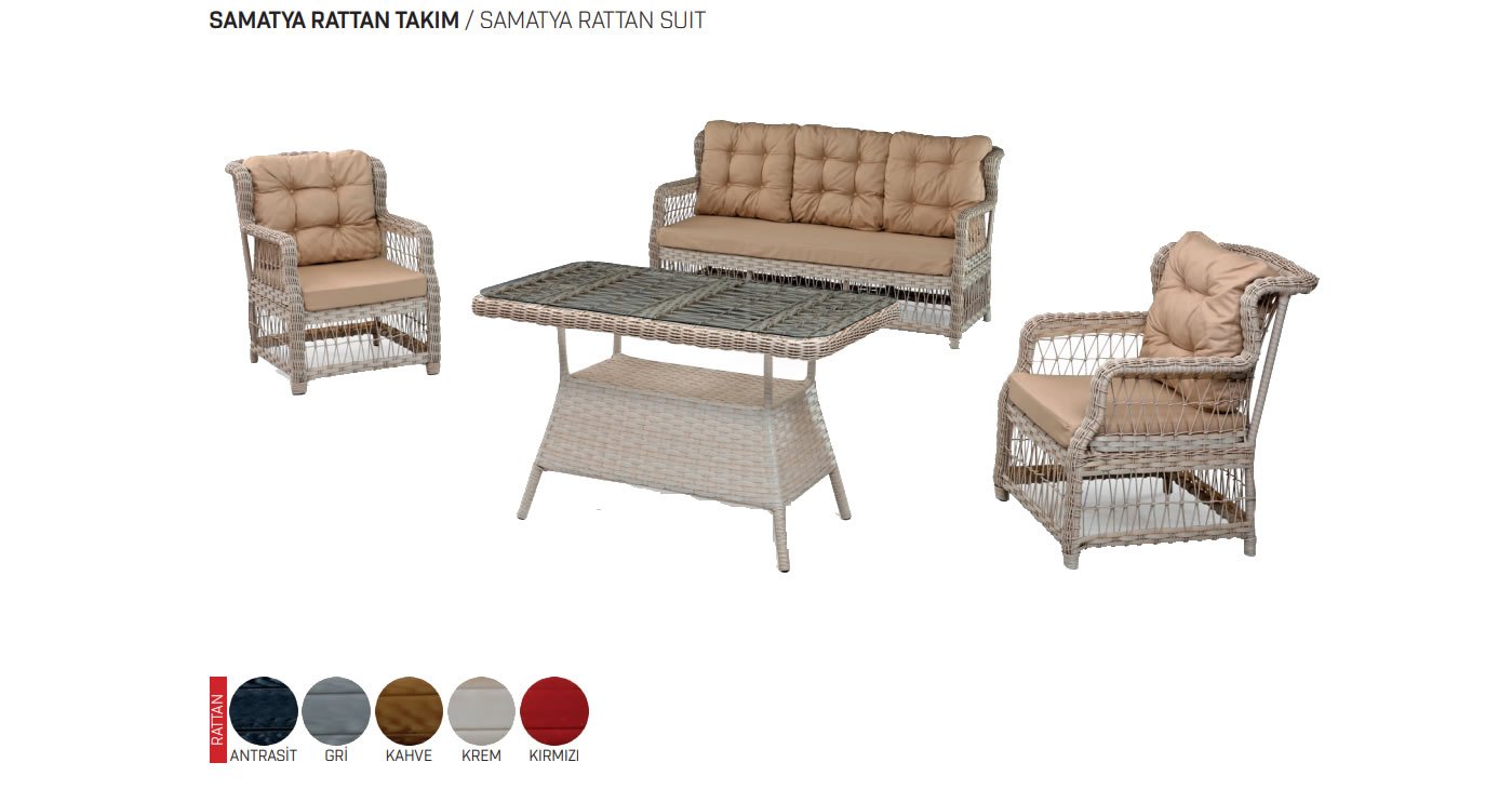 Samatya Rattan Takım