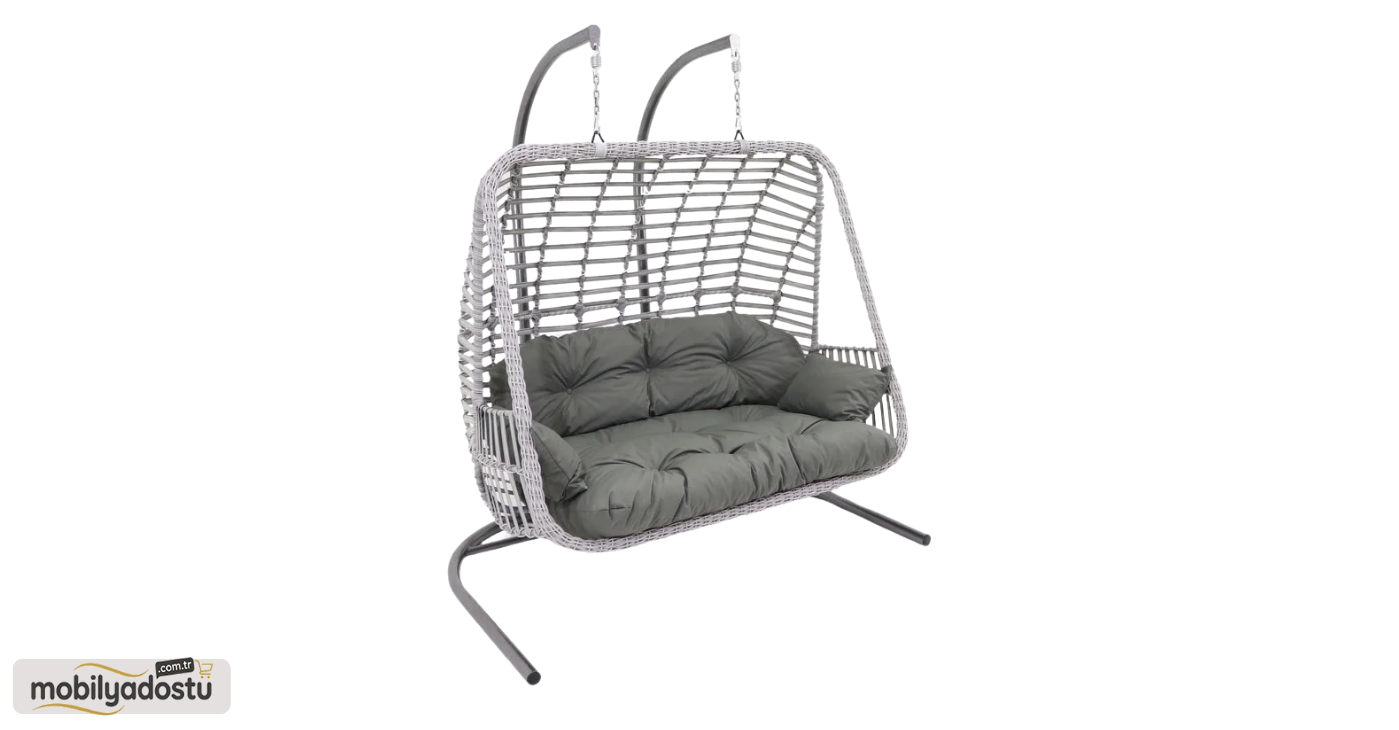 Rattan Çift Kişilik Salıncak